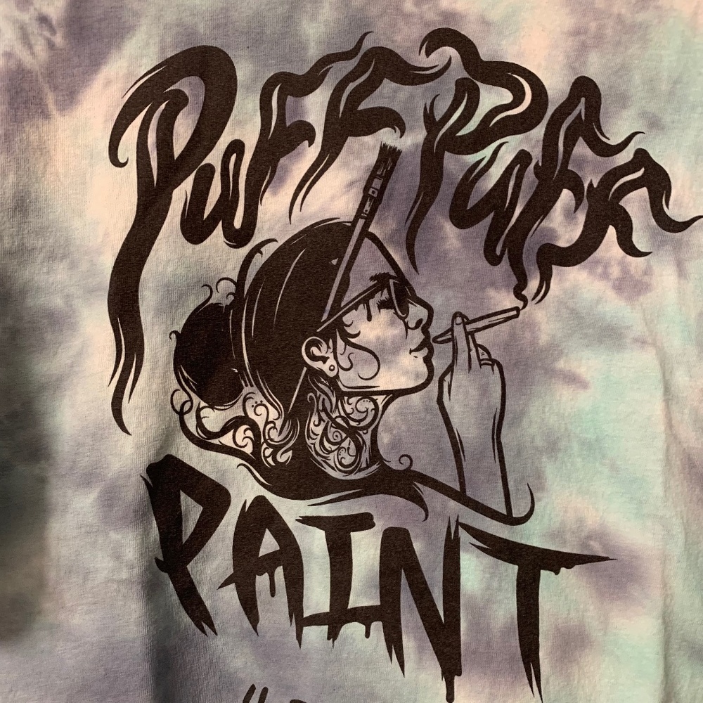 Tie Die 420 Summer Boyfriend T shirt